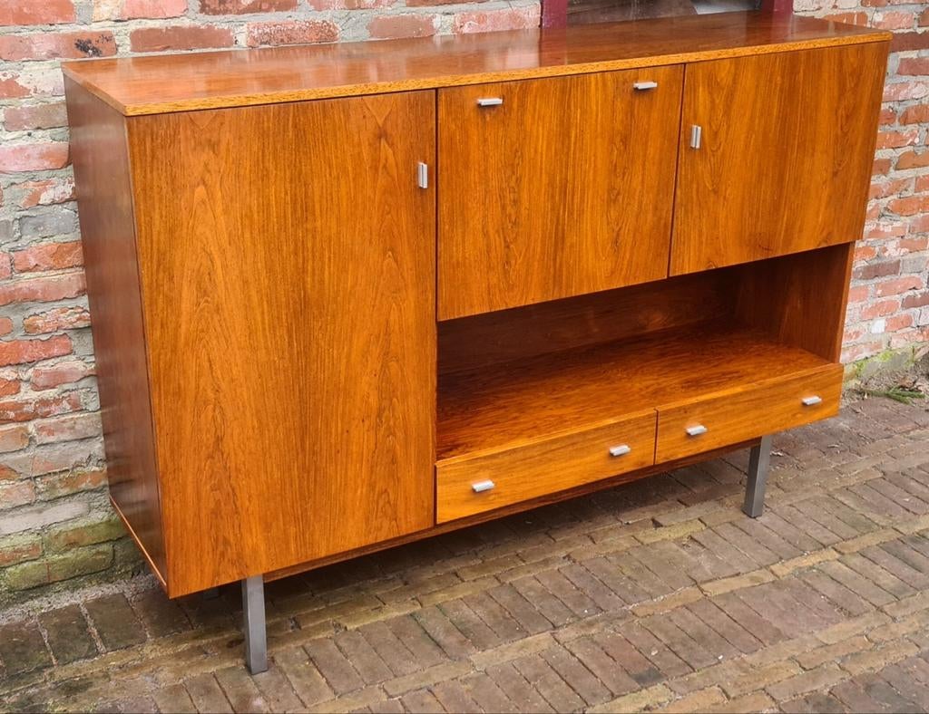 Vintage, design highboard. Wandmeubel jaren 60, Ophalen