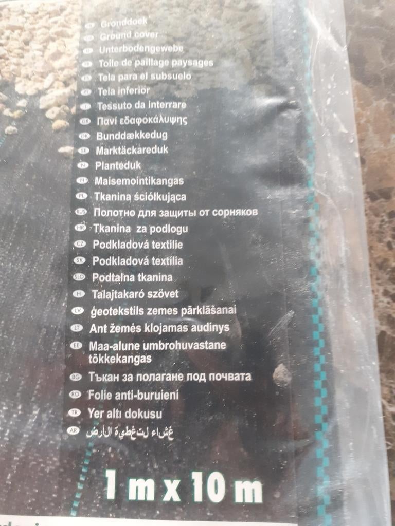 Worteldoek 1m x 10m, Tuin en Terras, Overige Tuin en Terras, Ophalen of Verzenden