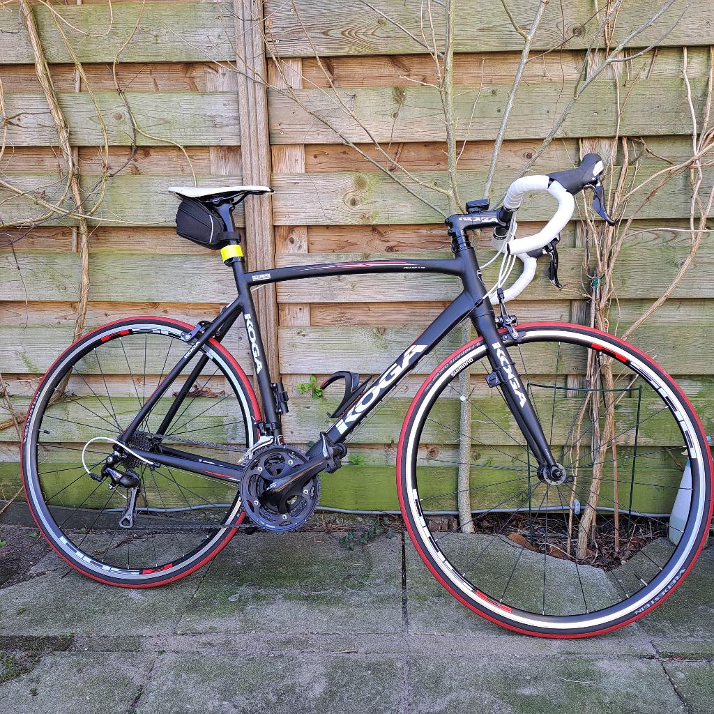 Koga racefiets heren, Fietsen en Brommers, Fietsen | Racefietsen, Heren, Aluminium, Zo goed als nieuw, 57 tot 61 cm