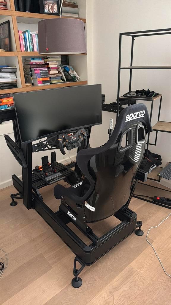Complete High-End Simrig/Racesimulator/Sim rig/ Racestuur, Computers en Software, Joysticks, Zo goed als nieuw, Ophalen