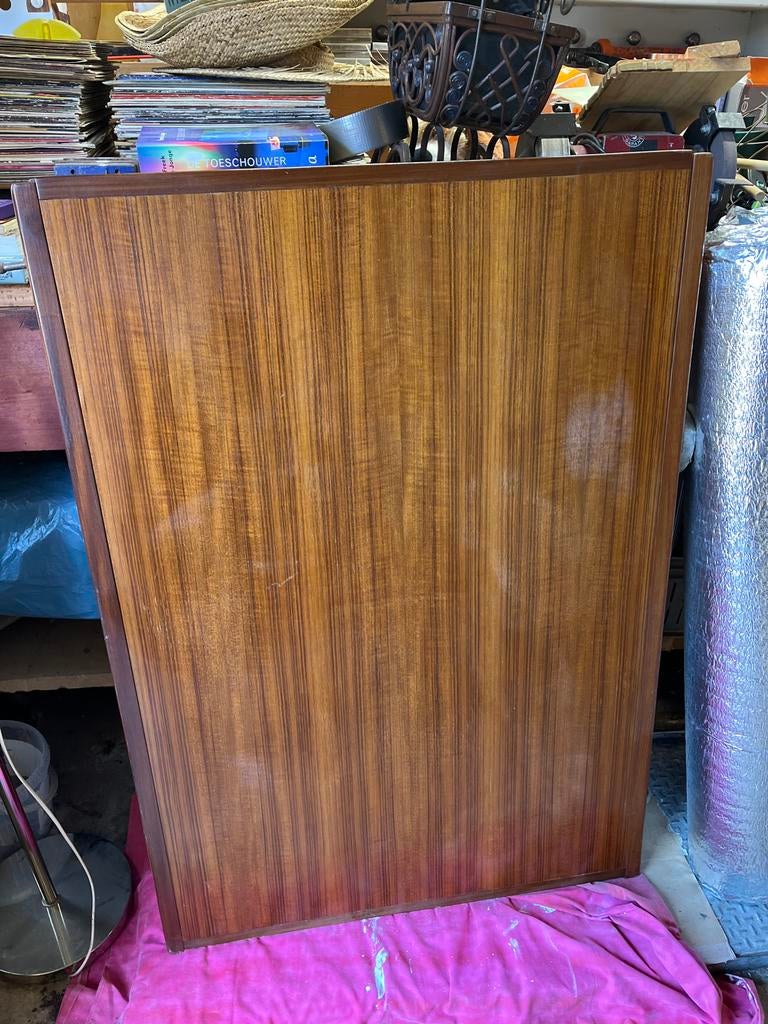 Vintage eettafel uit 1962 met uitschuifbaar blad, Antiek en Kunst, Antiek | Meubels | Tafels, Ophalen of Verzenden