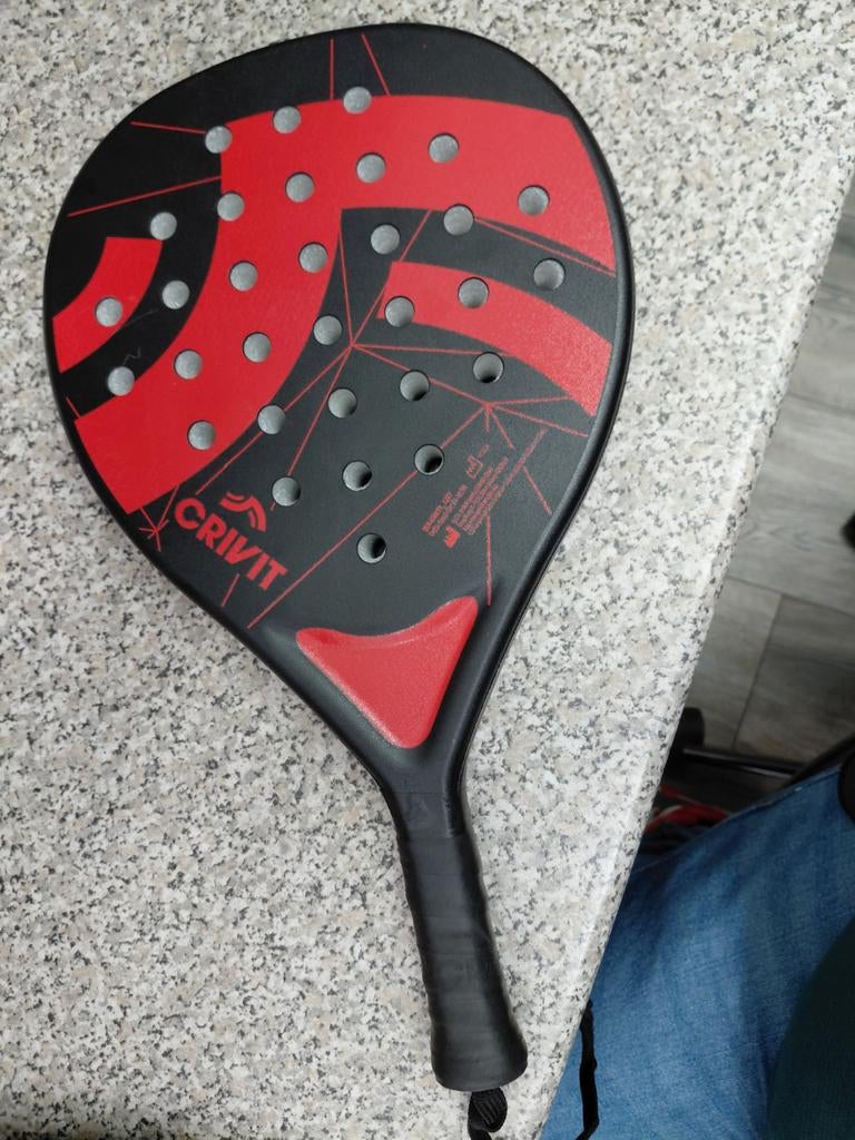 Padel rackets met ballen, Sport en Fitness, Padel, Ophalen, Zo goed als nieuw