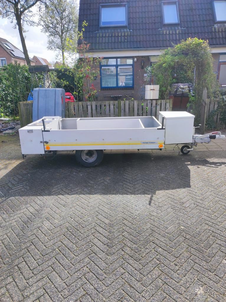 bagagewagen / aanhanger met afdekzeil, Ophalen, Zo goed als nieuw