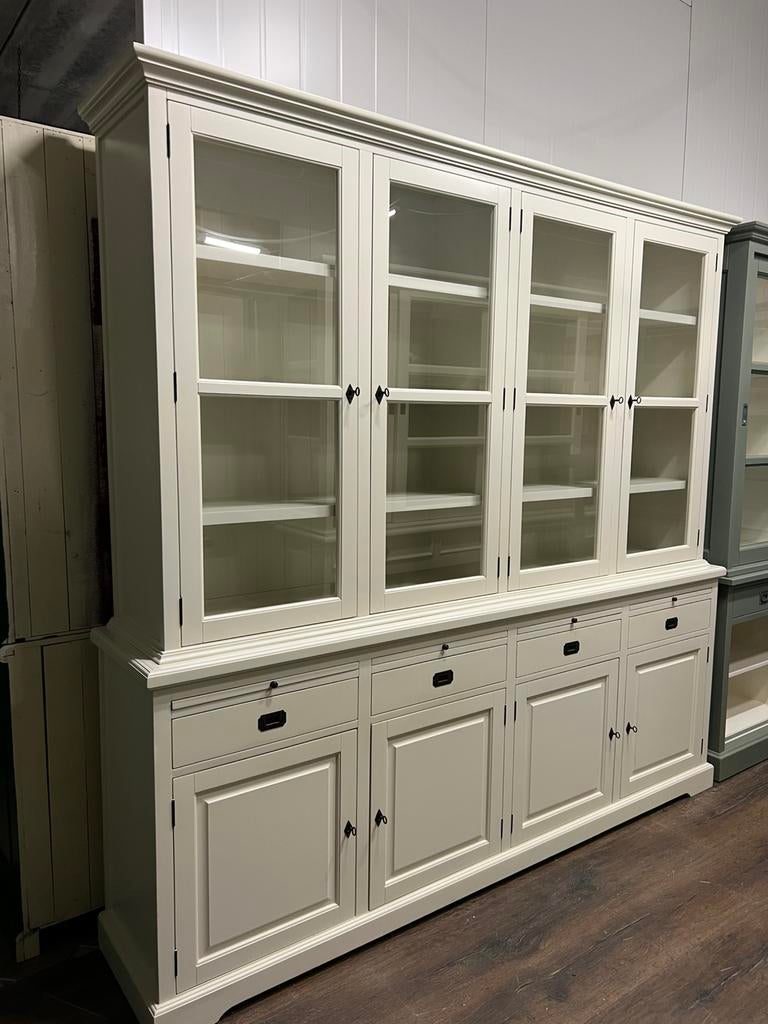 buffetkaste / winkelkast /vitrinekast /servieskast, Ophalen of Verzenden, Zo goed als nieuw, 25 tot 50 cm, 200 cm of meer