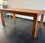 Teakhouten eettafel, Huis en Inrichting, Tafels | Eettafels, Ophalen, Gebruikt, Teakhout, 50 tot 100 cm