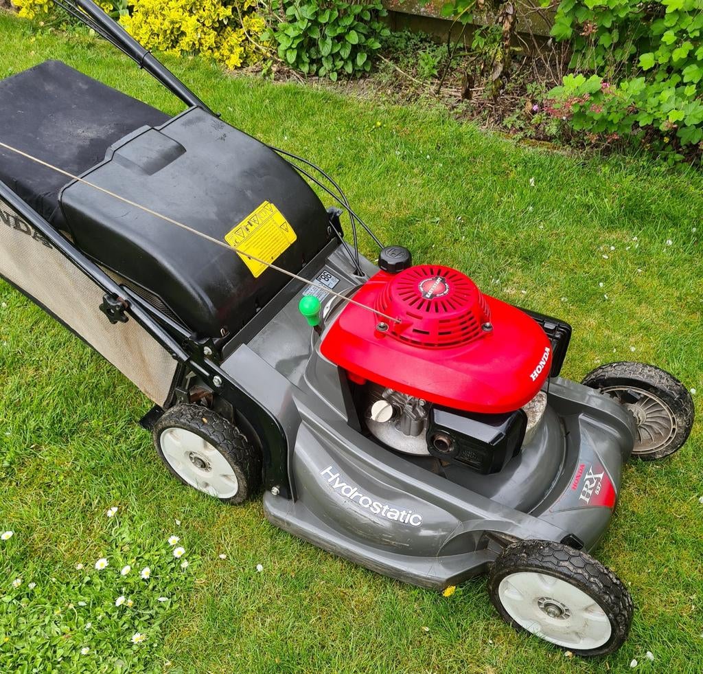 Grasmaaier honda hrx537 hydrostatic wielaandrijving, Ophalen, Opvangzak