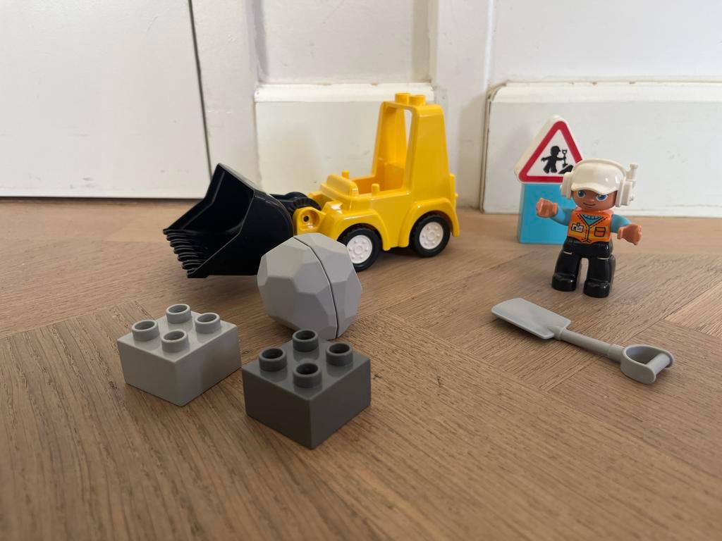 DUPLO Bulldozer 2+ | #10930, Inclusief minifiguren, Ophalen of Verzenden, Zo goed als nieuw, Duplo