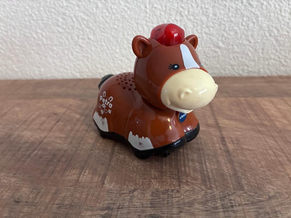 Vtech Zoef Zoef dieren Petra Paard bruin. Goede staat., Kinderen en Baby's, Speelgoed | Vtech, Ophalen of Verzenden, Gebruikt
