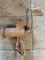 ANTIEKE VLEESMOLEN / GEHAKTMOLEN, Antiek en Kunst, Antiek | Keukenbenodigdheden, Ophalen