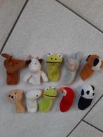 10 vinger poppetjes verschillende dieren verzenden drie post, Kinderen en Baby's, Speelgoed | Knuffels en Pluche, Ophalen of Verzenden