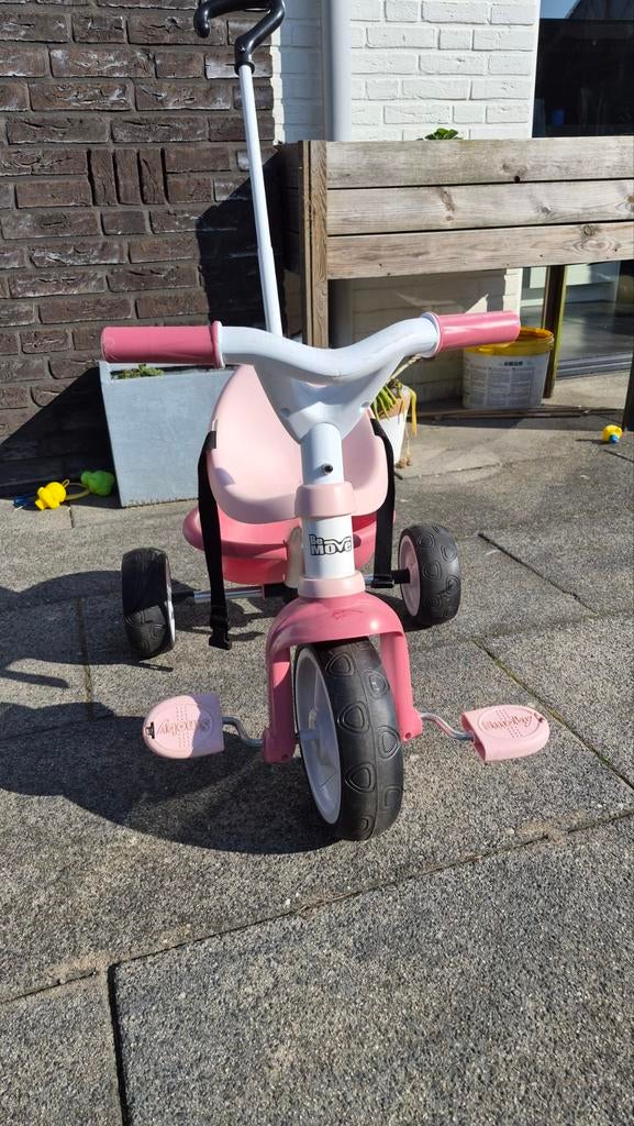 Smoby driewieler roze, Kinderen en Baby's, Ophalen, Gebruikt