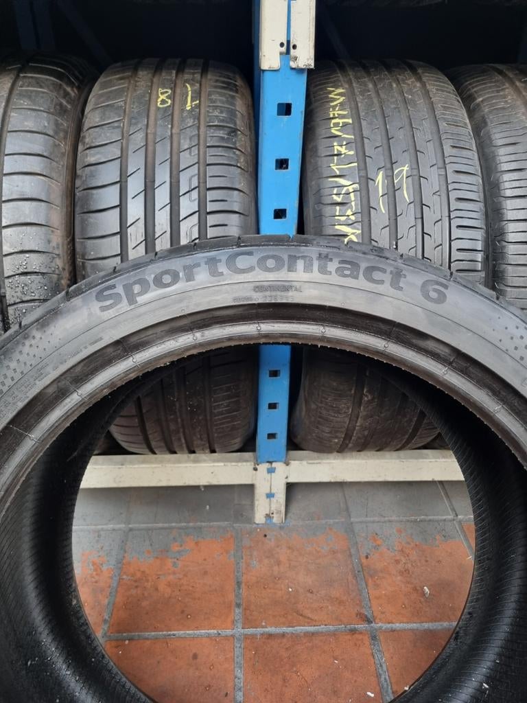 Continental Sport Contact 6 265 35 19 98 y banden, Ophalen, Gebruikt