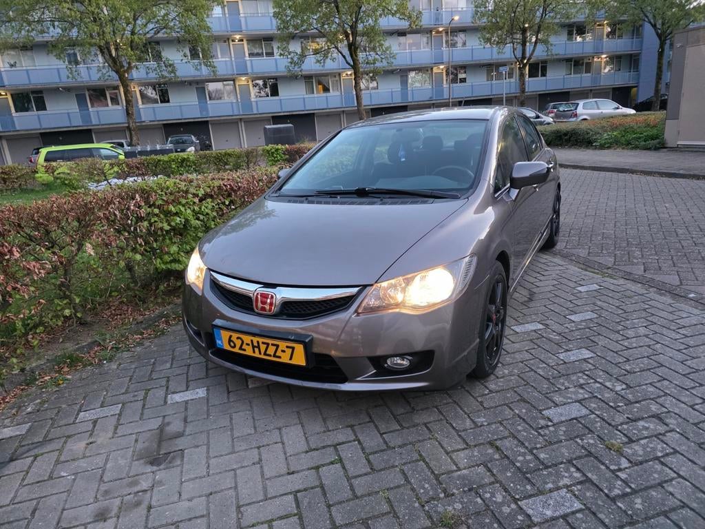 Honda Civic 1.3 Vtec Hybrid 4DR C-tr. 2009 Grijs, Zwart, Origineel Nederlands, Electronic Stability Program (ESP), 22 km/l