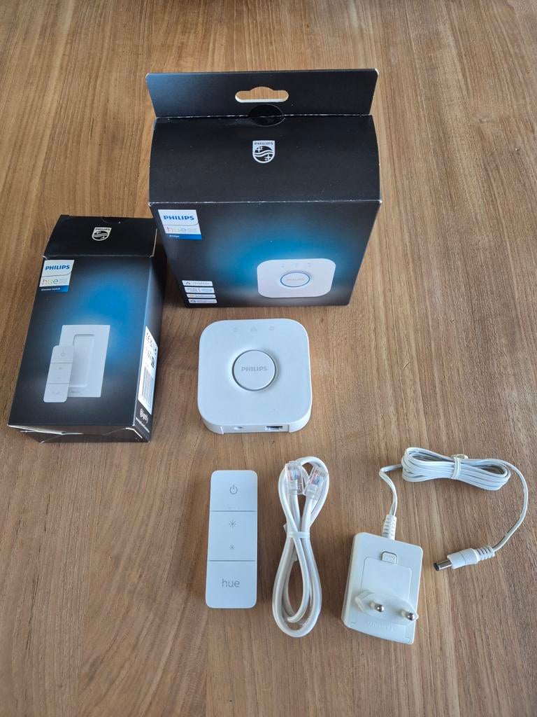 Philips Hue Bridge en Dimmer switch NIEUW, Ophalen of Verzenden, Nieuw