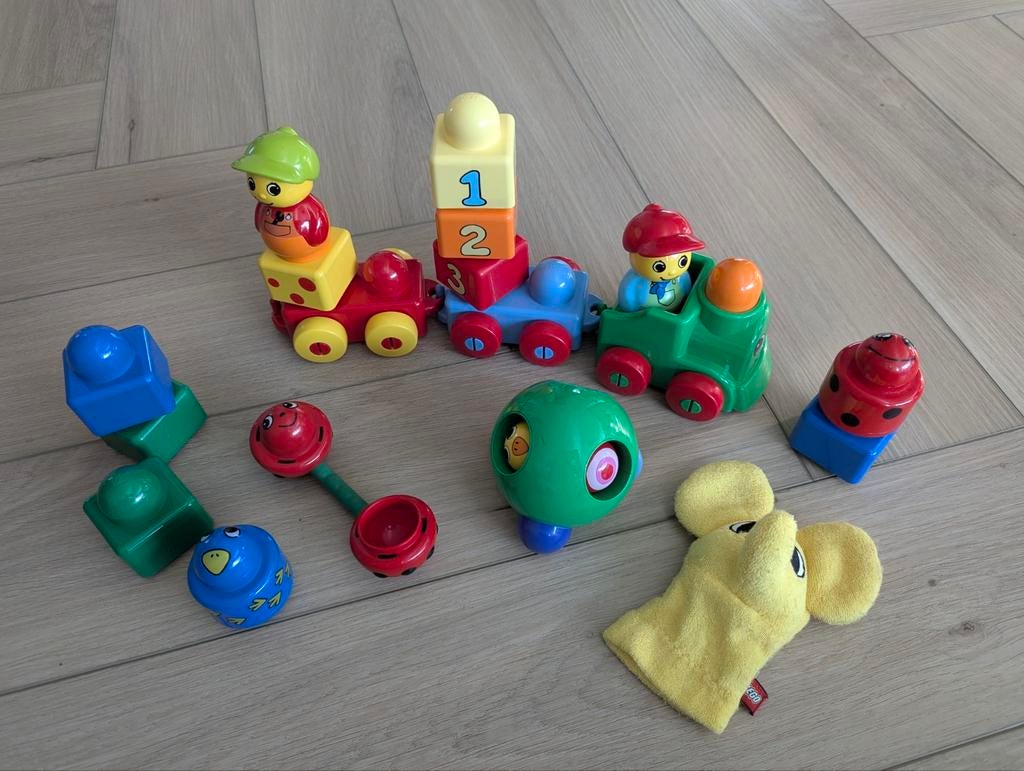 Primo Duplo trein set 1, Ophalen of Verzenden, Zo goed als nieuw