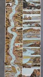 *Vintage Litho Rhein Panorama - Köln - Mainz, Verzamelen, Ophalen of Verzenden, Voor 1920, Gelopen, Duitsland