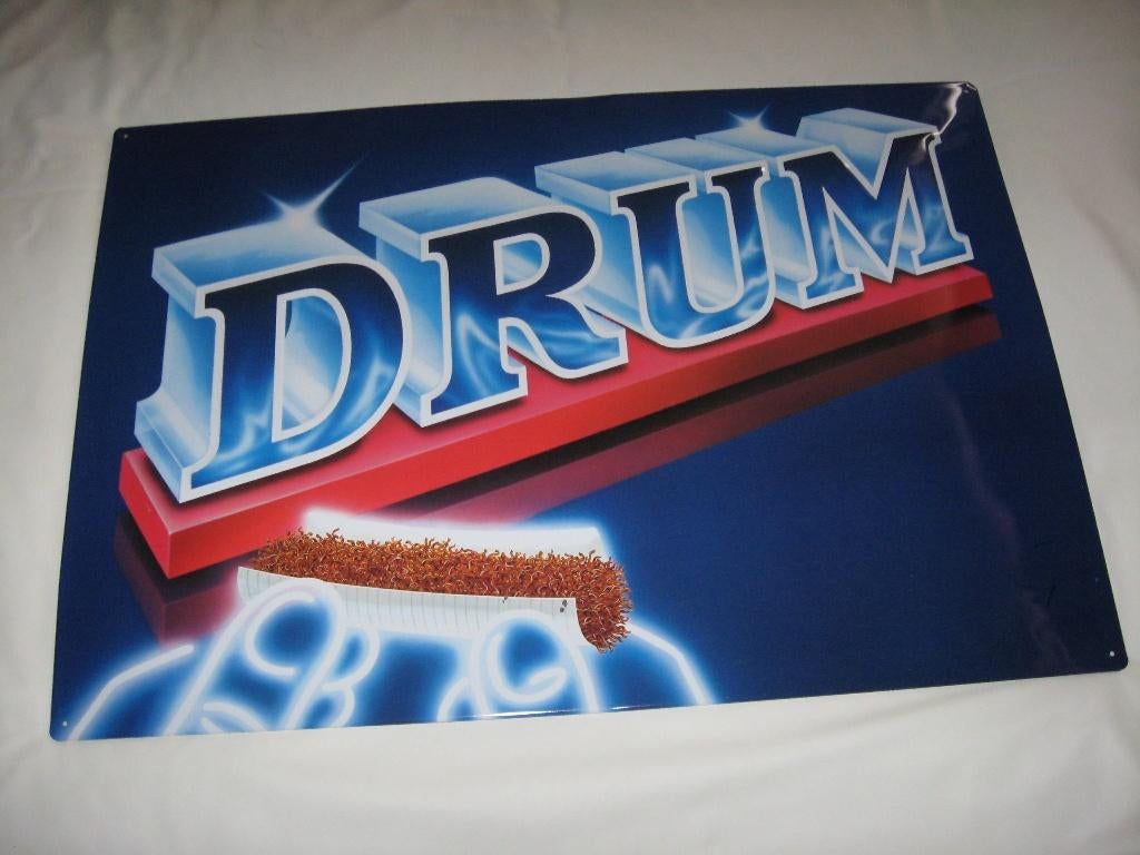 Drum Reclame plaat., Ophalen of Verzenden, Nieuw, Overige typen