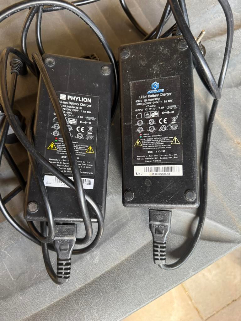 Oplader, Ophalen, Gebruikt