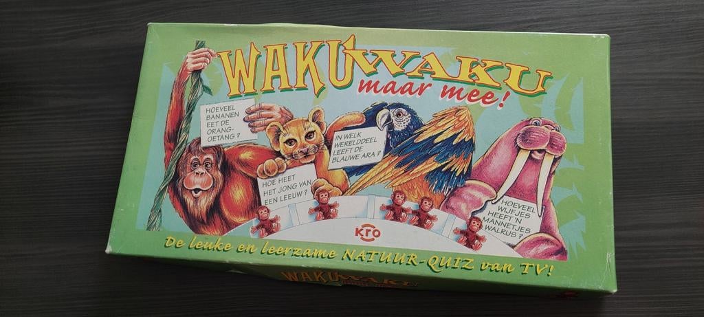 Waku waku maar mee! - bordspel., Hobby en Vrije tijd, Verzenden, Gebruikt