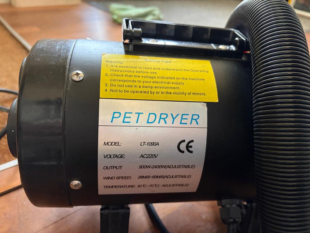 Honden waterblazer Petdryer, Ophalen of Verzenden, Gebruikt