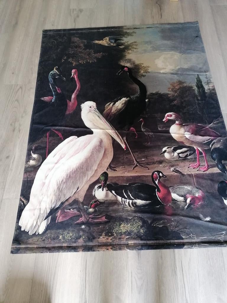 Zgan wandkleed xl, Ophalen, Zo goed als nieuw, Met ophangsysteem, Botanisch