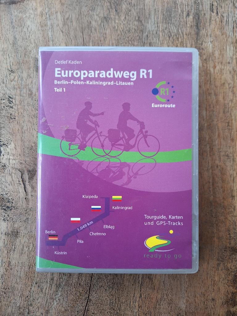 Fietsgids Europaradweg R1 Berlijn-Litouwen, Boeken, Reisgidsen, Gelezen, Reisgids of -boek, Europa, Overige merken, Ophalen of Verzenden