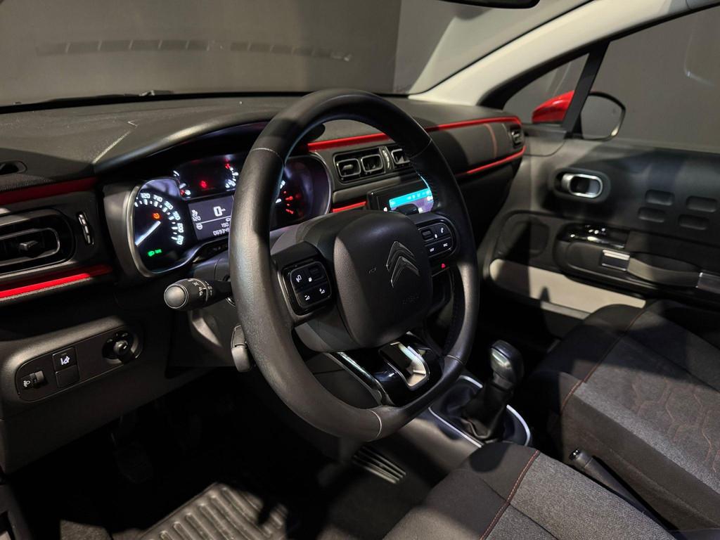 Citroen C3 1.2 PureTech S&S Shine | Camera | Navigatie | Nie, Auto's, Citroën, Voorwielaandrijving, 1025 kg, Stof, Gebruikt