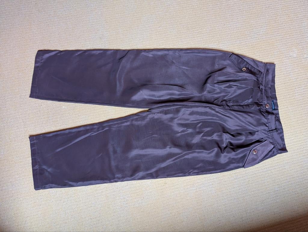 Caroline Biss aubergine broek, maat 40, zo goed als nieuw, Maat 38/40 (M), Paars, Ophalen of Verzenden, Zo goed als nieuw