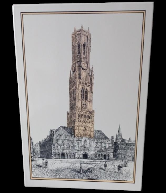 emaillerie belge "Barclay A. Kohl". emaille bord, Verzamelen, Ophalen of Verzenden, Zo goed als nieuw, Reclamebord