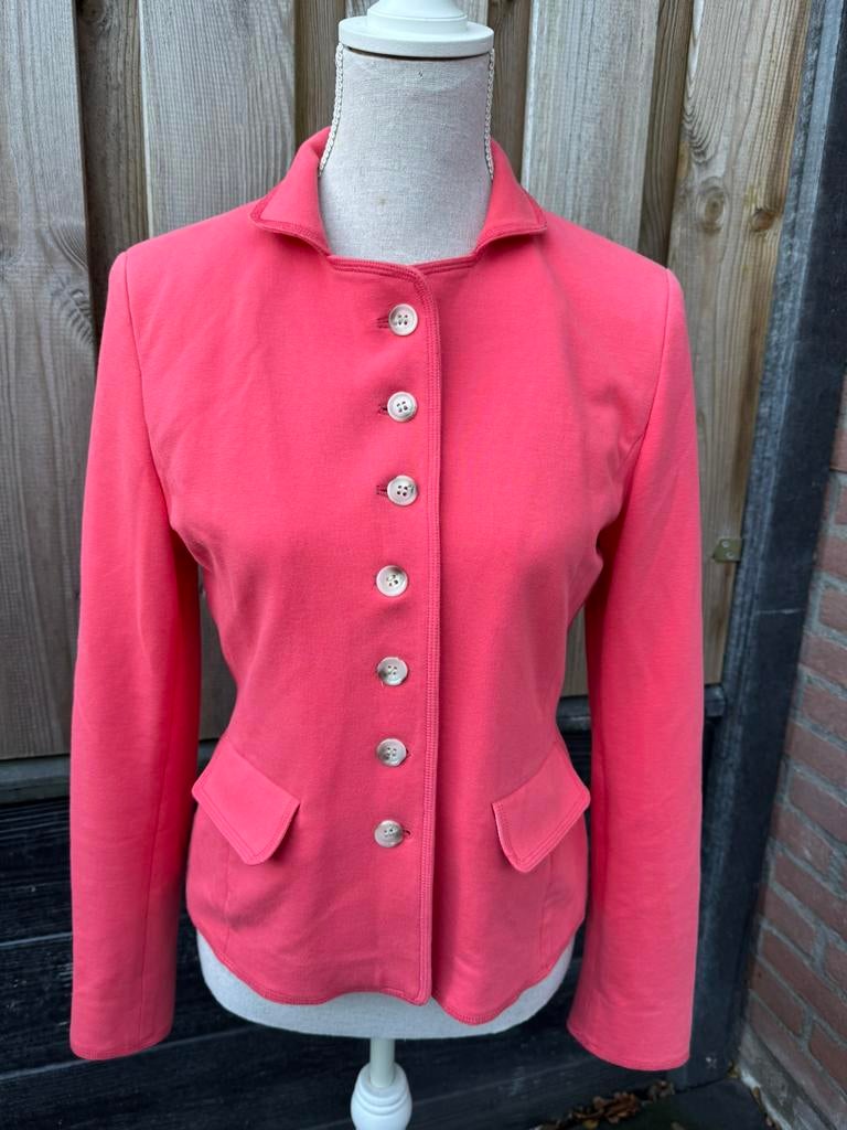 *B-three* Schitterend vrolijk Jasje mt 40 Izgst!, Kleding | Dames, Jasjes, Kostuums en Pakken, Maat 38/40 (M), Ophalen of Verzenden