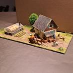 HO Klein diorama kas en schuur, Overige merken, Gebruikt, Natuur, Gelijkstroom of Wisselstroom