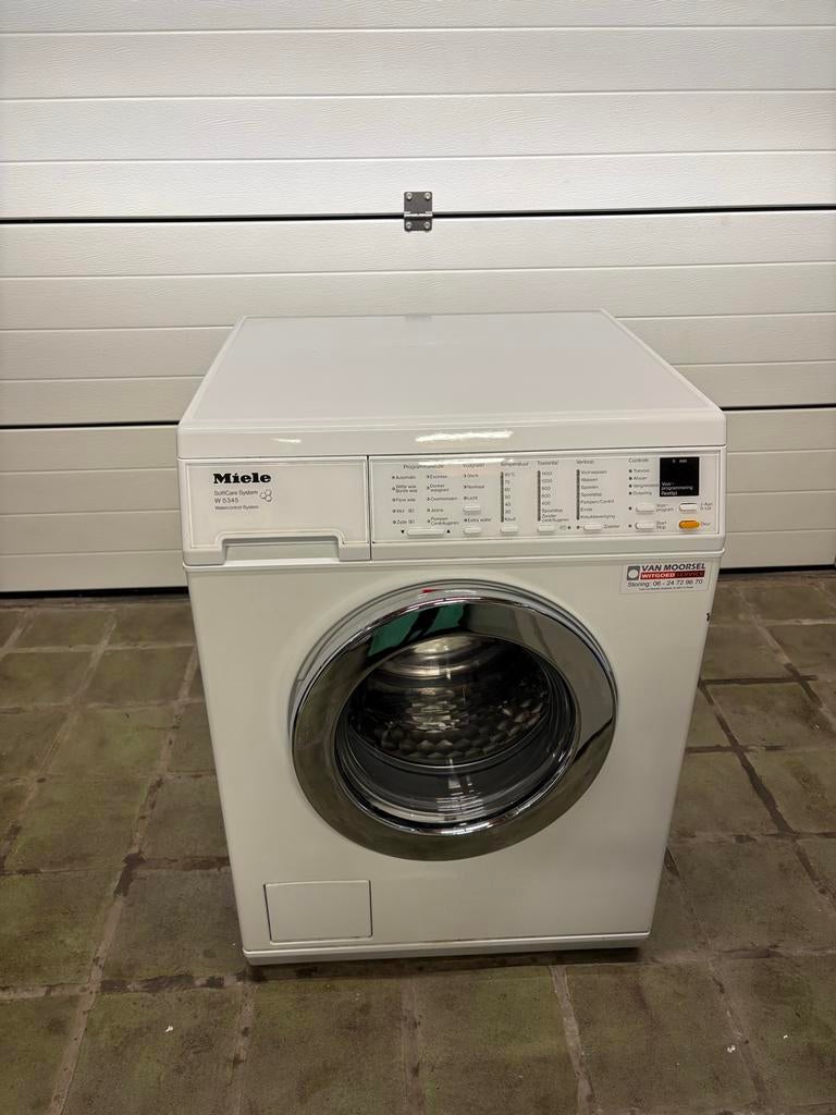 Miele W 5345 Wasmachine - Goede Staat, Ophalen, Zo goed als nieuw, Voorlader, Wolwasprogramma