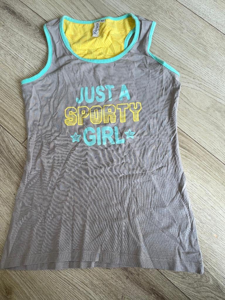 Persival 164 170 grijs grijze singlet hemd shirt, Kinderen en Baby's, Kinderkleding | Maat 164, Verzenden, Zo goed als nieuw, Meisje