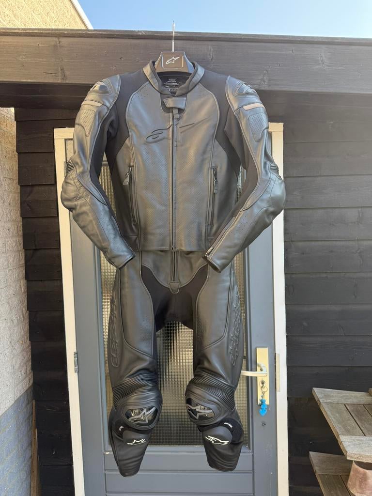 AlpineStars leren race suit, Motoren, Kleding | Motorkleding, Ophalen of Verzenden, Tweedehands, Combipak