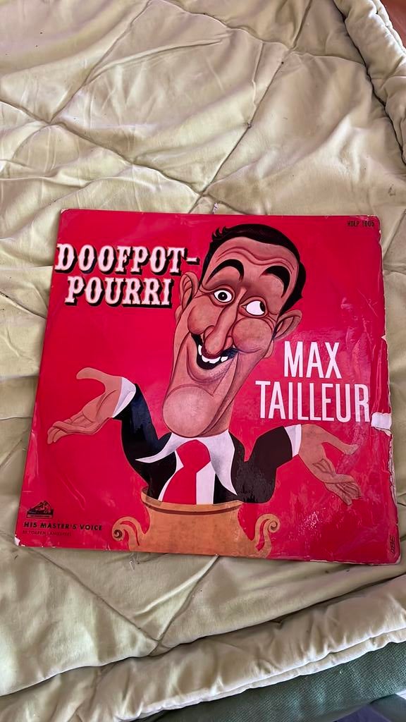 Lp Max Tailleur - Doofpot-pourri, Ophalen of Verzenden, Gebruikt, Overige formaten, Levenslied of Smartlap