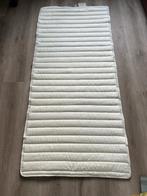 Nieuwe luxe matrasbeschermer 10090 cm met baleinen, Ophalen, Eenpersoons, Beige, Overige typen