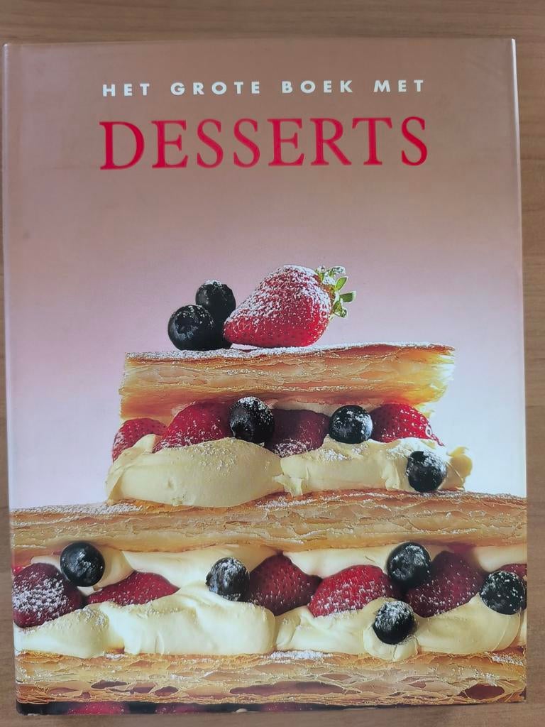Het Grote Boek met Desserts, Ophalen of Verzenden