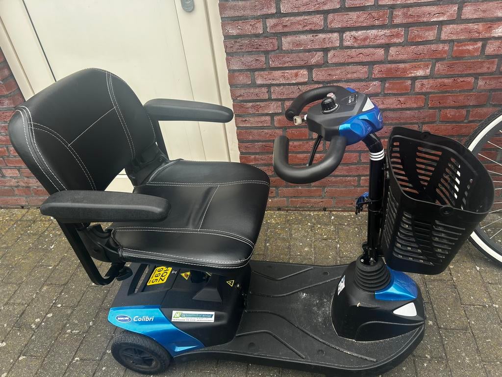 Invacare Colibri 3 inklapbare scootmobiel, Ophalen, Zo goed als nieuw, 10 km/u of minder