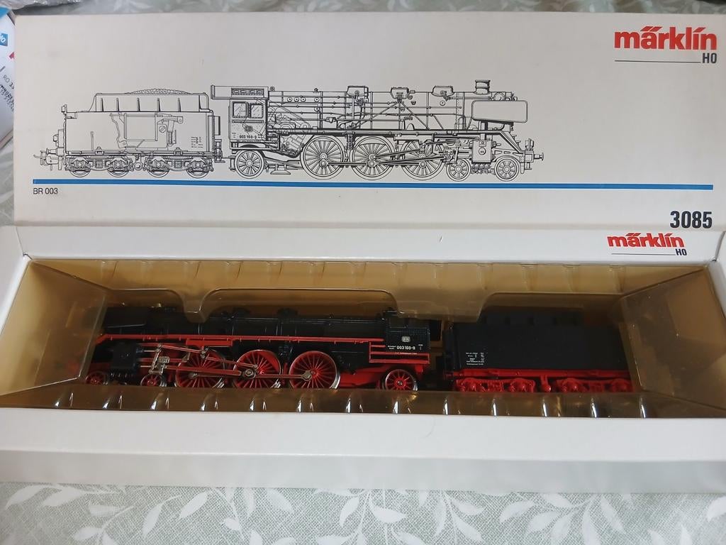 Matklin 3085 digitale stoomlocomotief met rookgenerator H0., Arnold, Ophalen of Verzenden, Zo goed als nieuw, Gelijkstroom