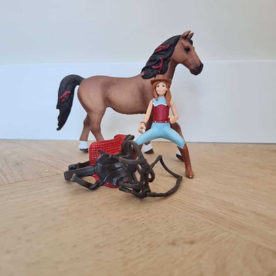 Schleich set, Verzamelen, Dierenverzamelingen, Ophalen of Verzenden, Gebruikt, Paard, Beeldje of Figuurtje