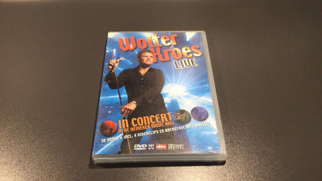 Wolter Kroes muziek dvd, Alle leeftijden, Ophalen of Verzenden, Zo goed als nieuw