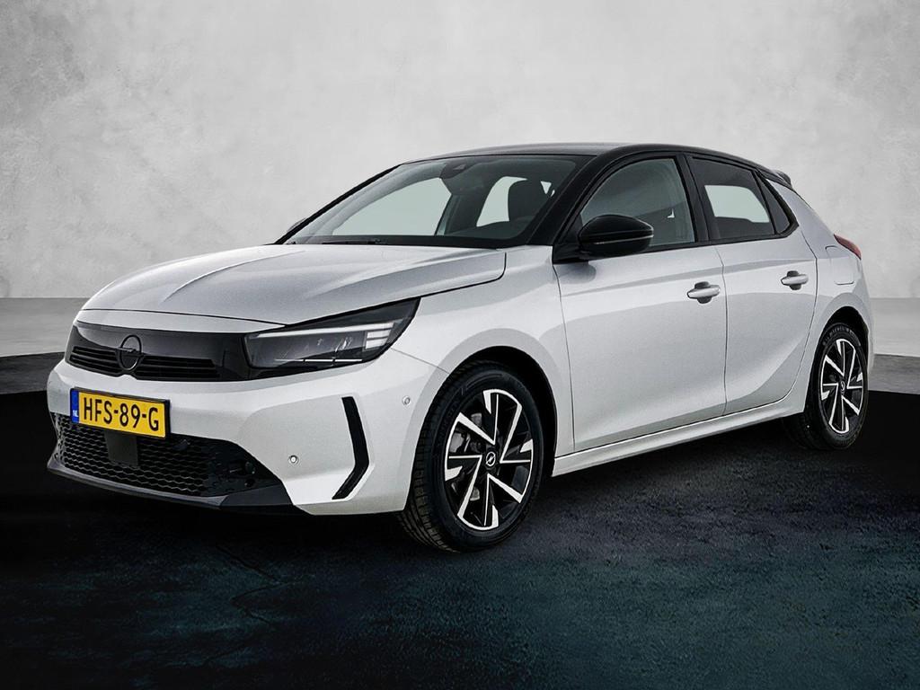 Opel Corsa 1.2 Hybrid GS 110pk | Navigatie | Climate Control, Auto's, Opel, Gebruikt, 1199 cc, Bedrijf, Hybride Elektrisch/Benzine