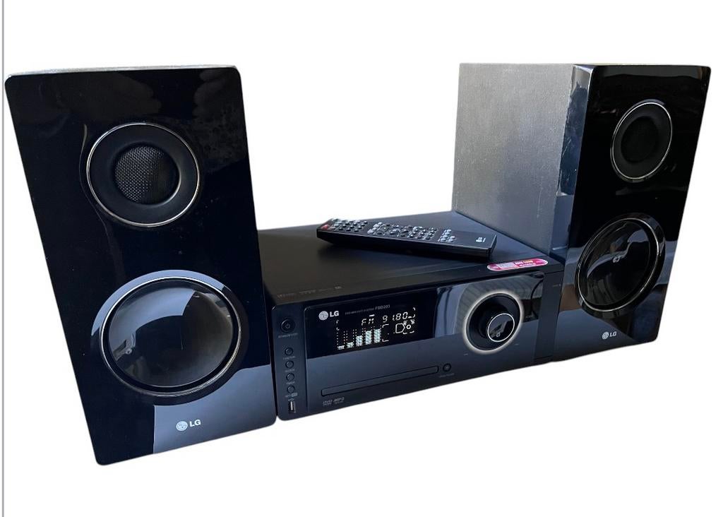 LG FBD 203 Micro Hifi DVD-systeem met Dolby Digital geluid, Overige merken, Tuner of Radio, Ophalen of Verzenden, Zo goed als nieuw