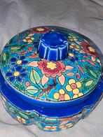 Antieke Emaux De Longwy bonbonnière, handgemaakt, Ophalen of Verzenden