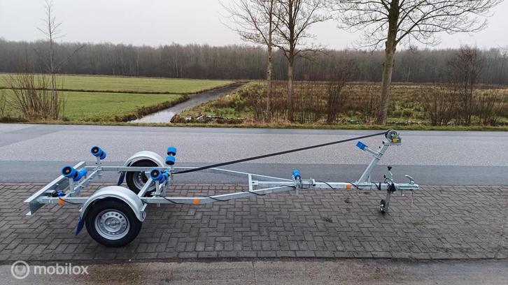 iTrailers | TTH650 VK | Kantelbaar| 650 kg. | COC Document, Watersport en Boten, Boottrailers, Gebruikt, Overige typen, Minder dan 1500 kg