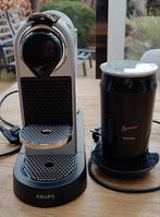 Nespresso Krups met Senseo Melkopschuimer, Gebruikt, Espresso apparaat, Ophalen of Verzenden, 1 kopje