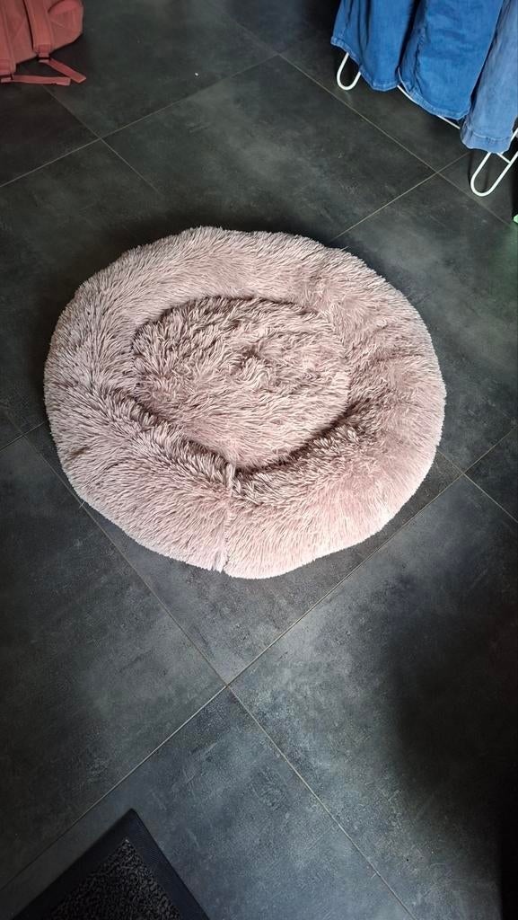 Hondenmand beige, fluffy,  70 cm, Ophalen, Nieuw, Pluche