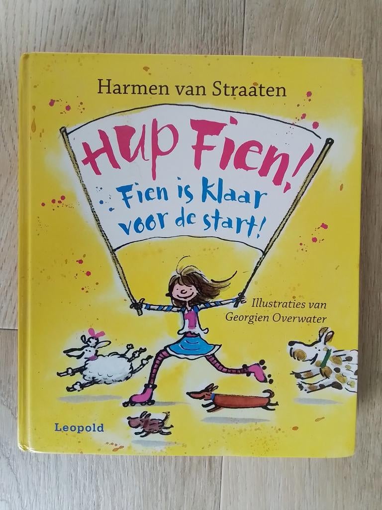 Harmen van Straaten - Hup Fien! Fien is klaar voor de start., Boeken, Fictie algemeen, Harmen van Straaten, Ophalen of Verzenden