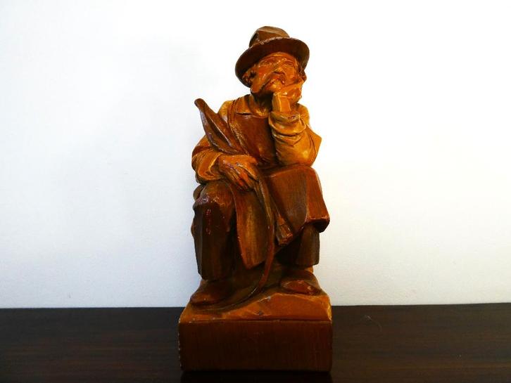 Paridur beeld rustende man van Gebr. Paridon, Antiek en Kunst, Curiosa en Brocante, Ophalen of Verzenden