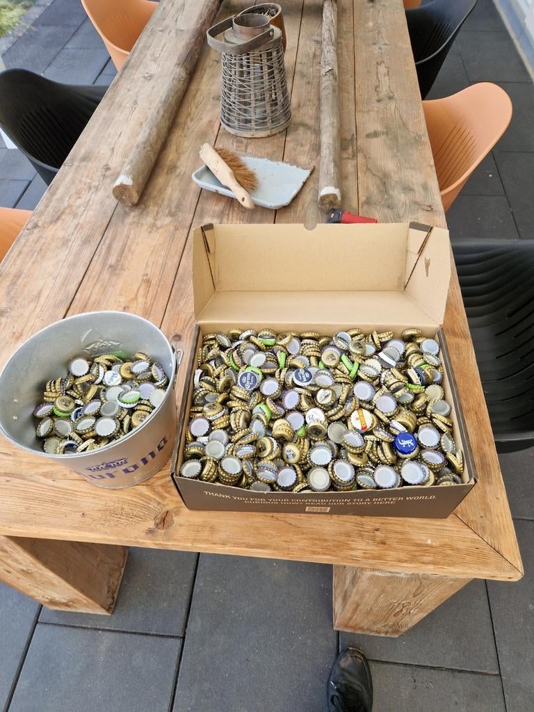 partij bierdoppen/kroonkurken, Verzamelen, Biermerken, Ophalen of Verzenden